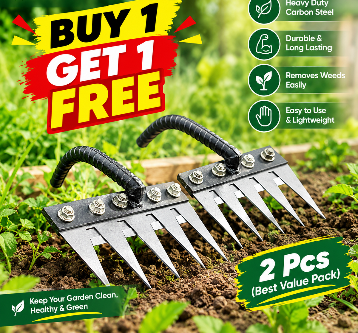 5 Teeth Weeding Tool🌱